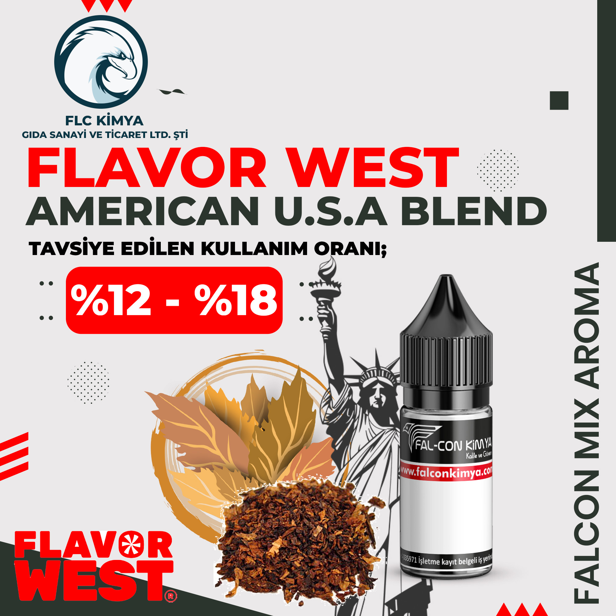 Flavor West - American U.S.A Blend 10 ml