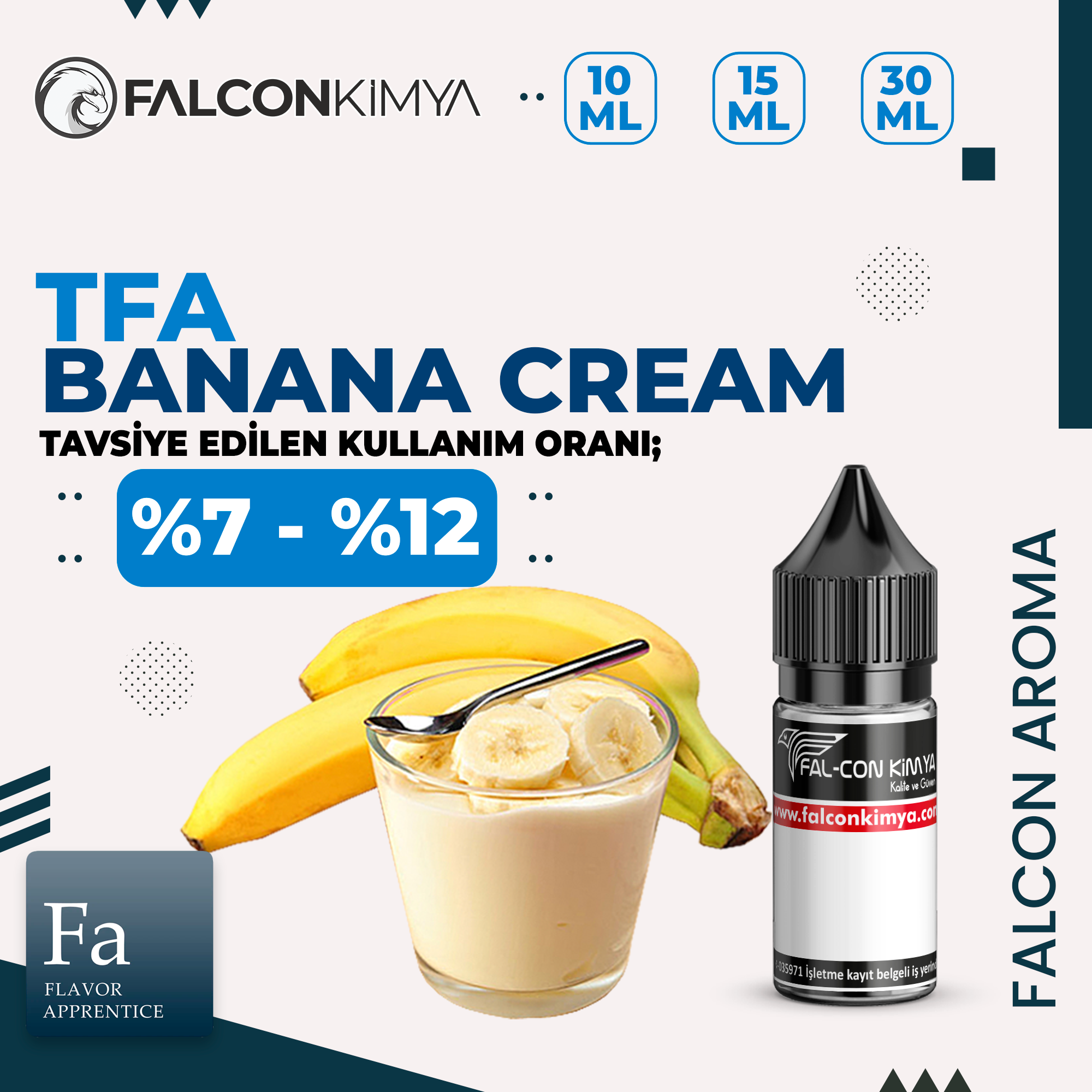 BANANA.CREAM-TFA TFA - Banana Cream Aroma - Görsel 1