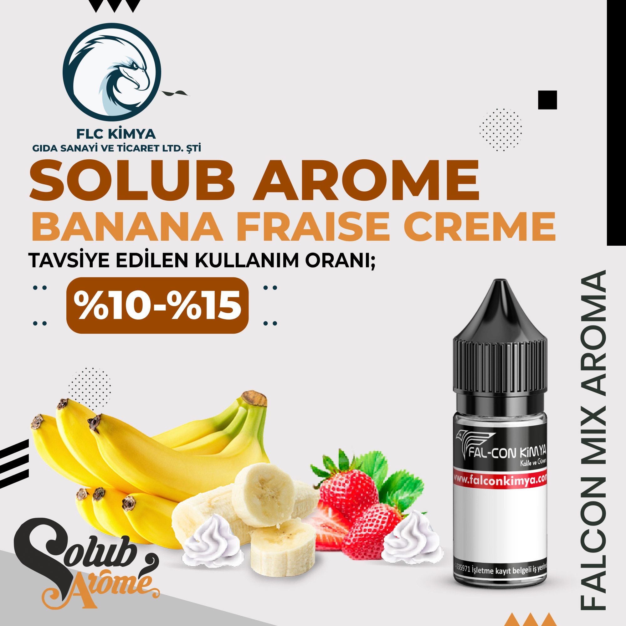 Solub – Banana Fraise Creme - 10 ml