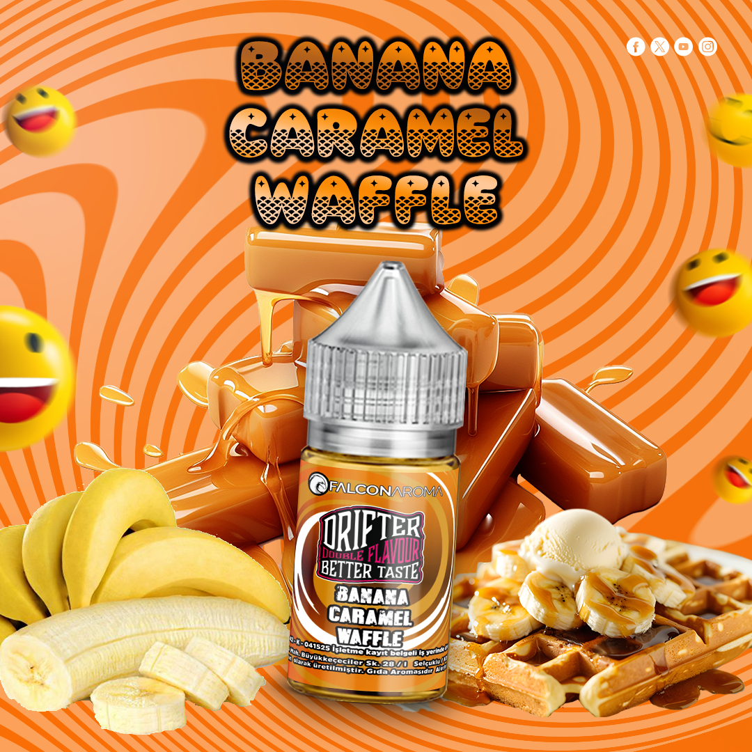 Banana Caramel Waffle - Drifter Bar Aroma