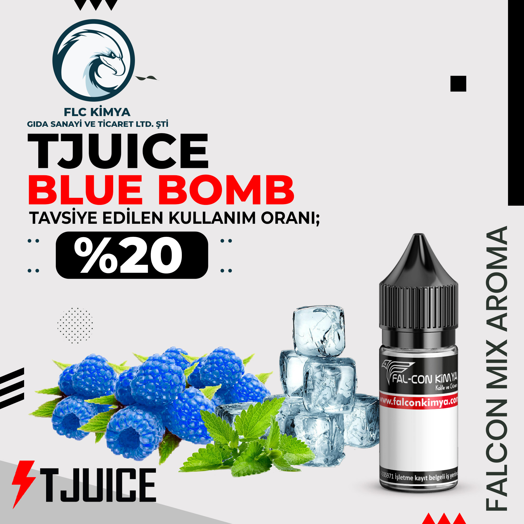 T Juice - Blue Bomb Aroma - 10 ml