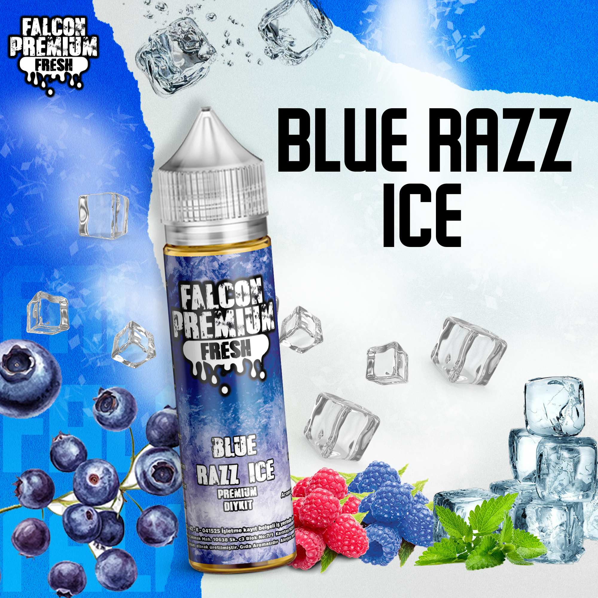 Blue Razz Ice 3