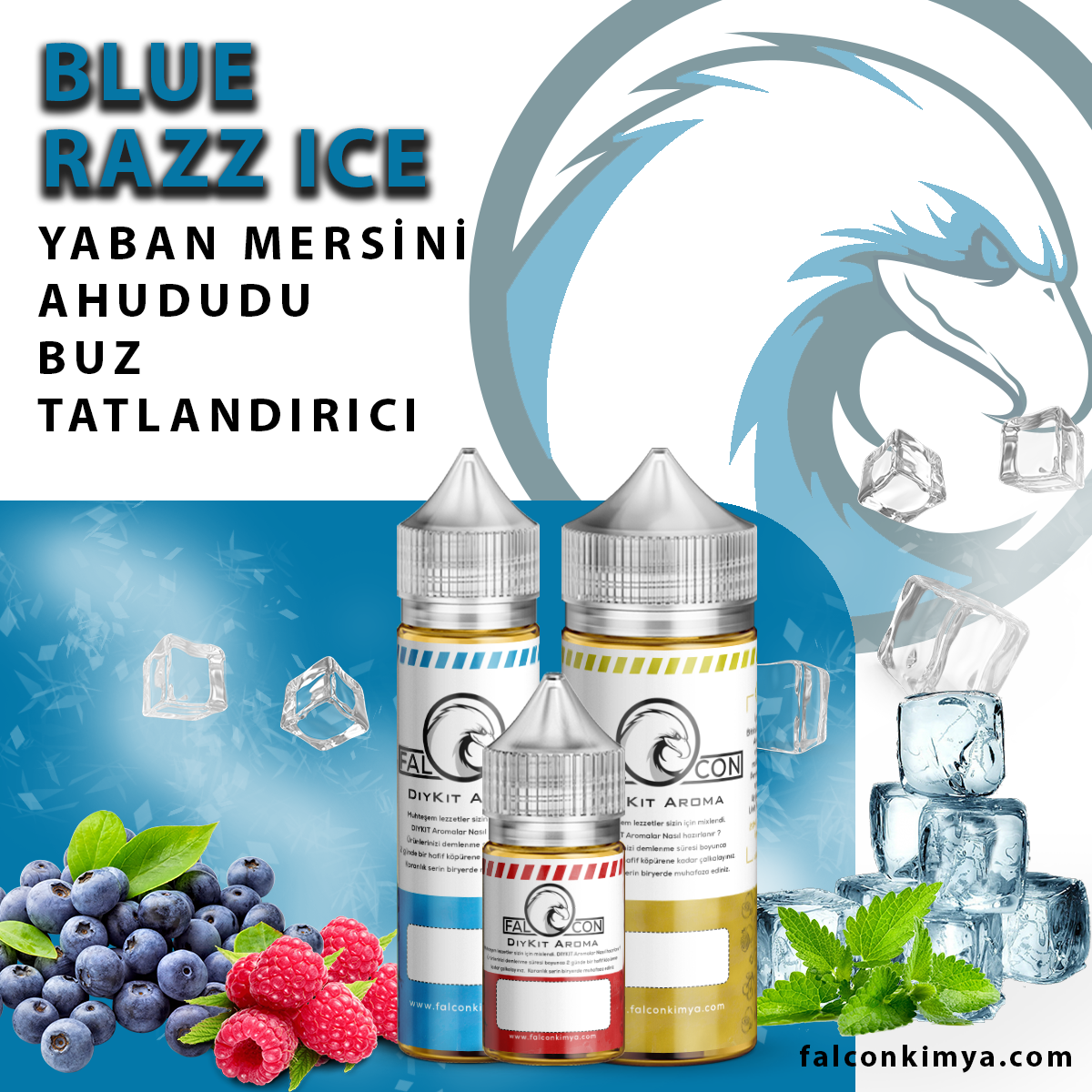 Blue Razz Ice Mix Aroma