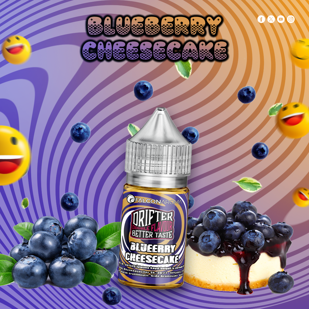Blueberry Cheesecake - Drifter Bar Aroma