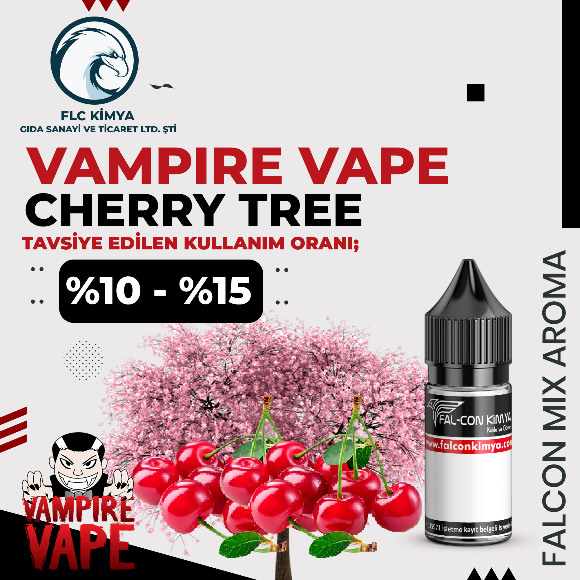 CHERRY.TREE-VAMPIRE.VAPE Vampire Vape - Cherry Tree - Görsel 1