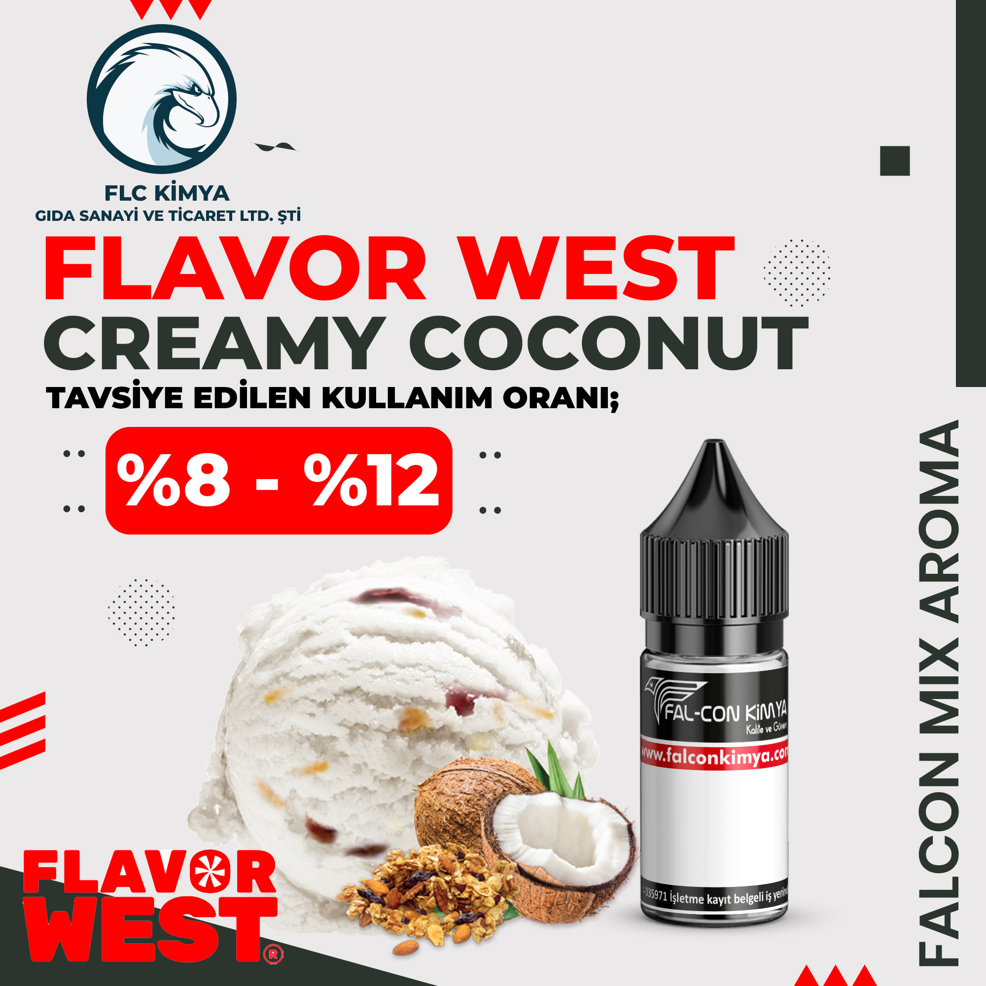 Flavor West - Creamy Coconut