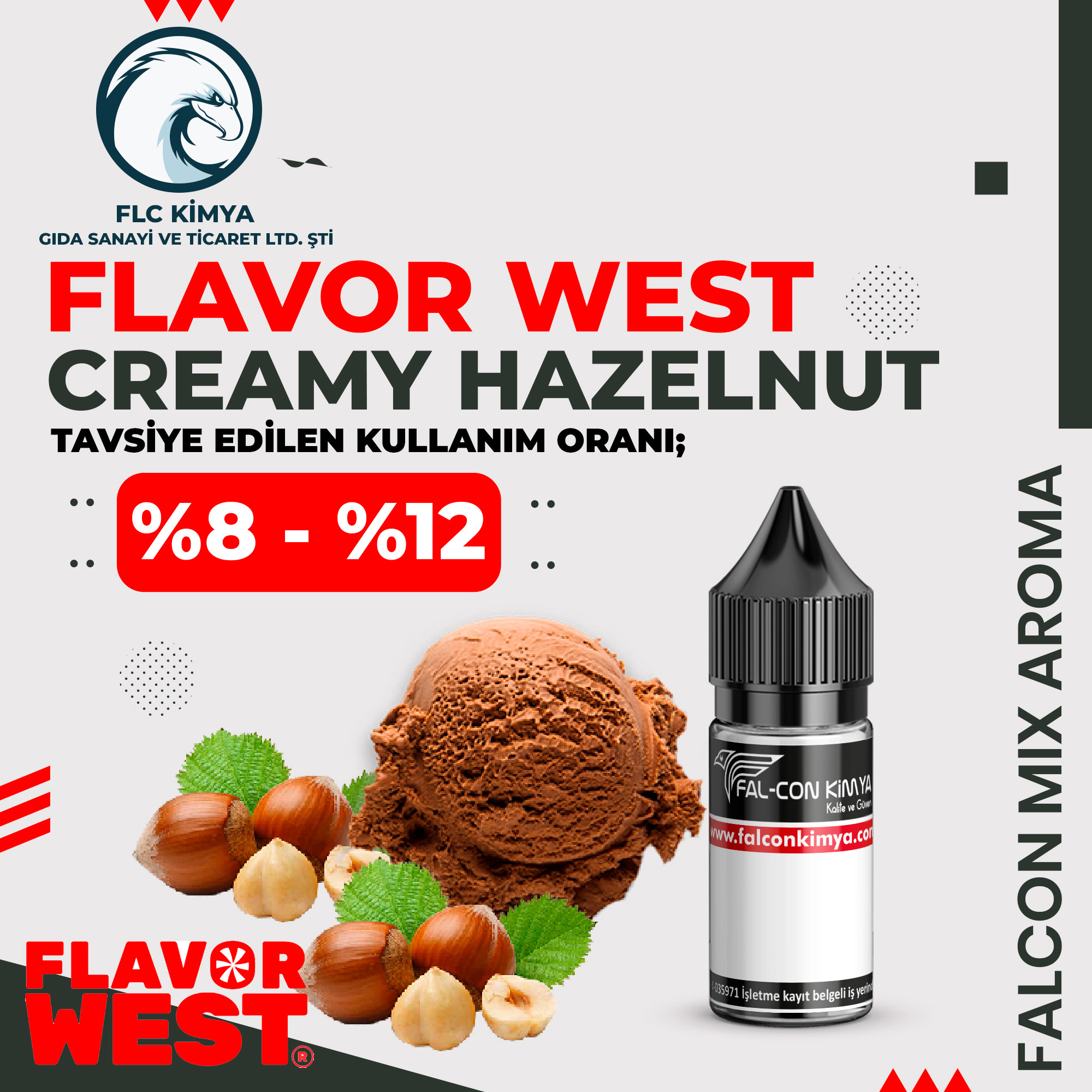 Flavor West - Creamy Hazelnut