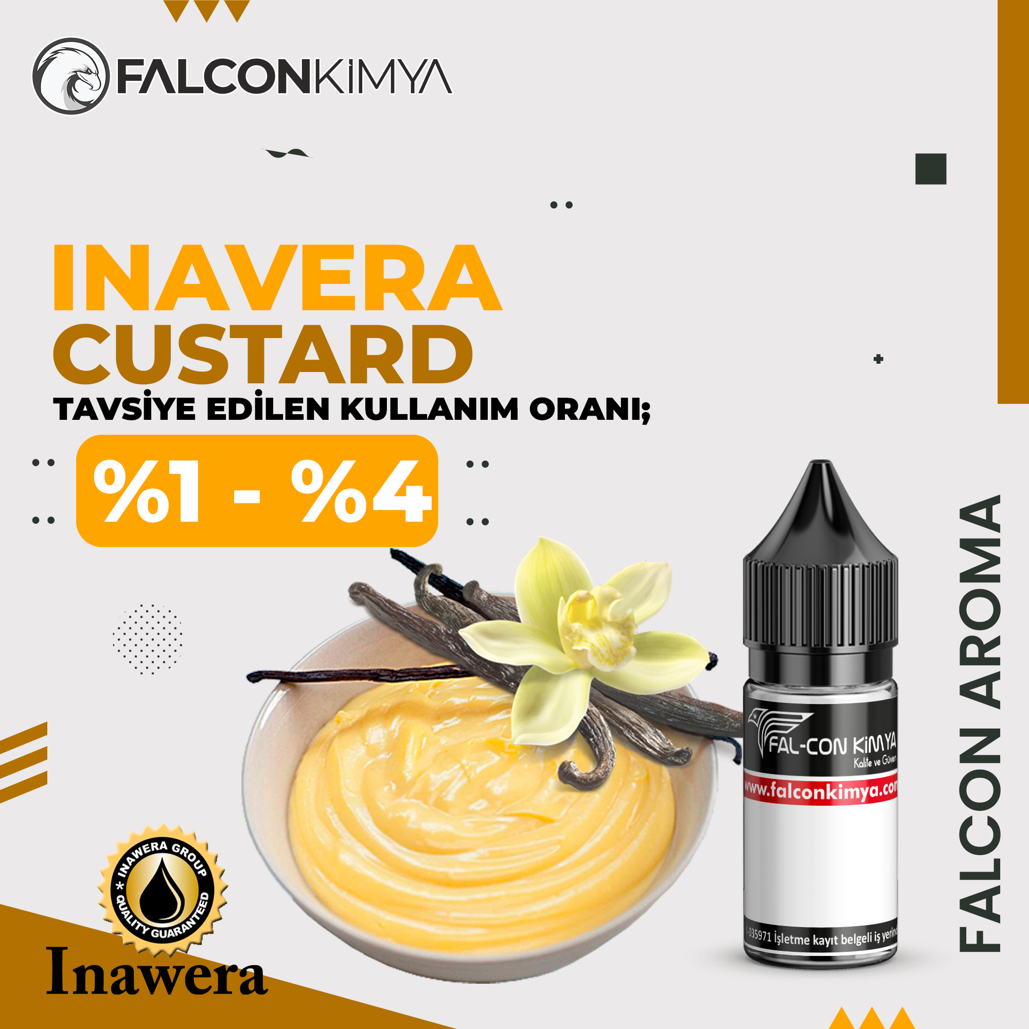 Inavera - Custard 10 ML