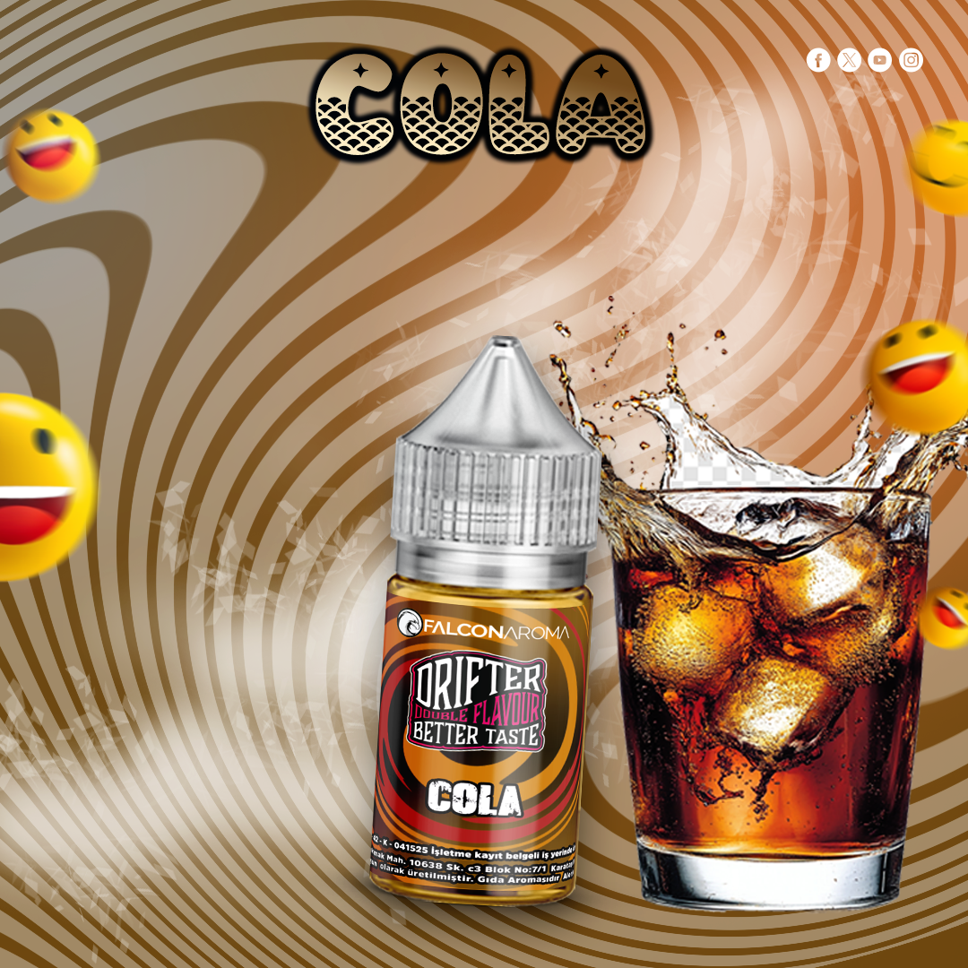 Cola- Drifter Cola - Drifter Bar Aroma - Görsel 1