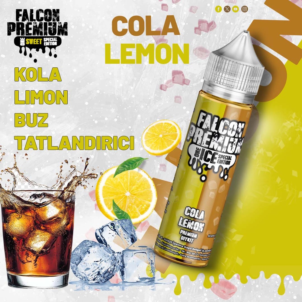 Falcon Special Edition - Cola Lemon - 60 ML Diykit