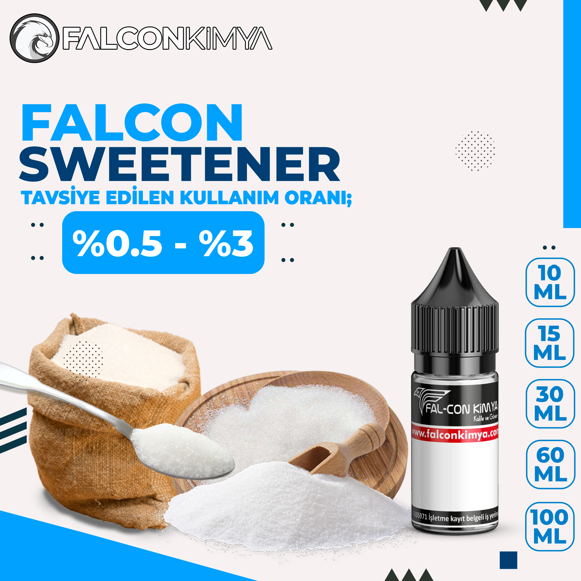 Falcon-SWEETENER FALCON - Sweetener (Efektördür) - Tatlandırıcı - Görsel 1