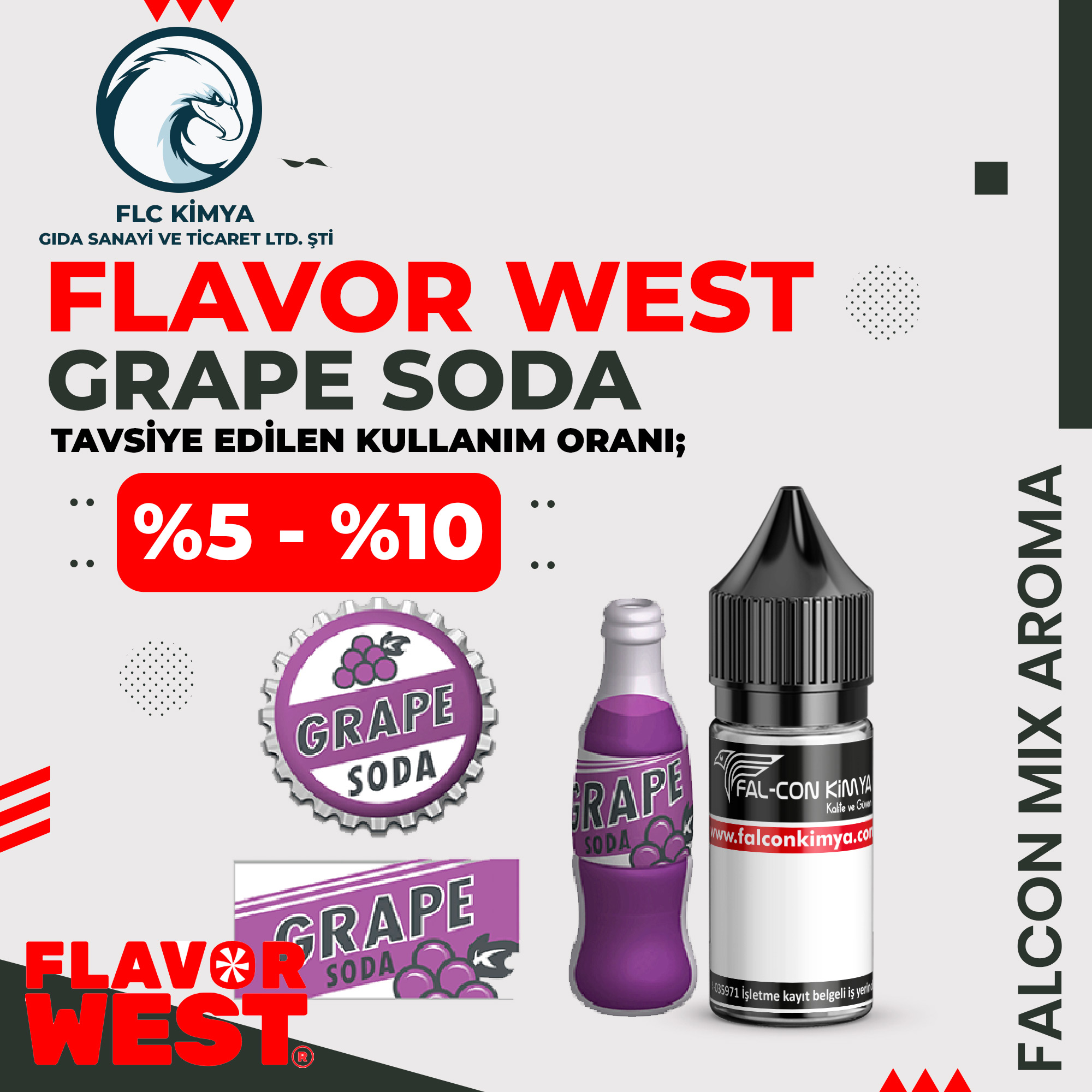 Flavor West - Grape Soda 10 ml