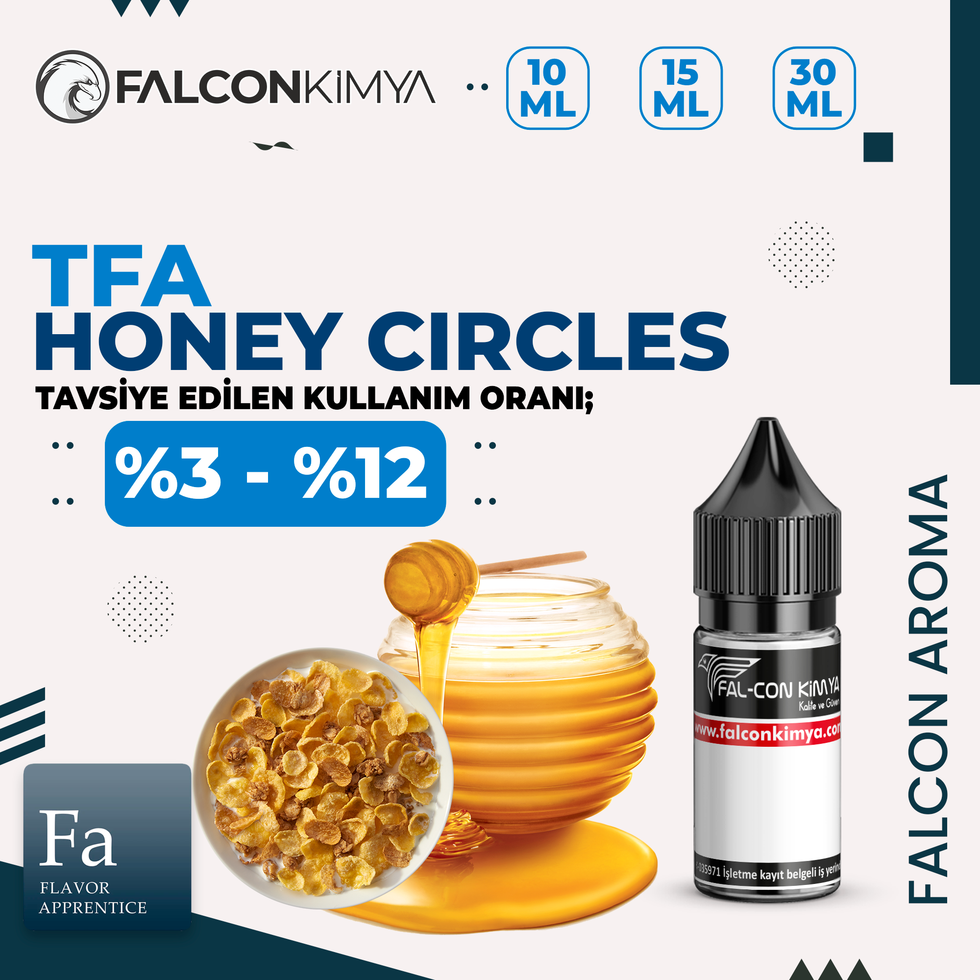 TFA - Honey Circles Aroma - 10 ml