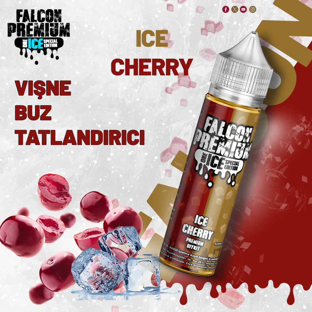 Falcon Special Edition - Ice Cherry - 60 ML Diykit