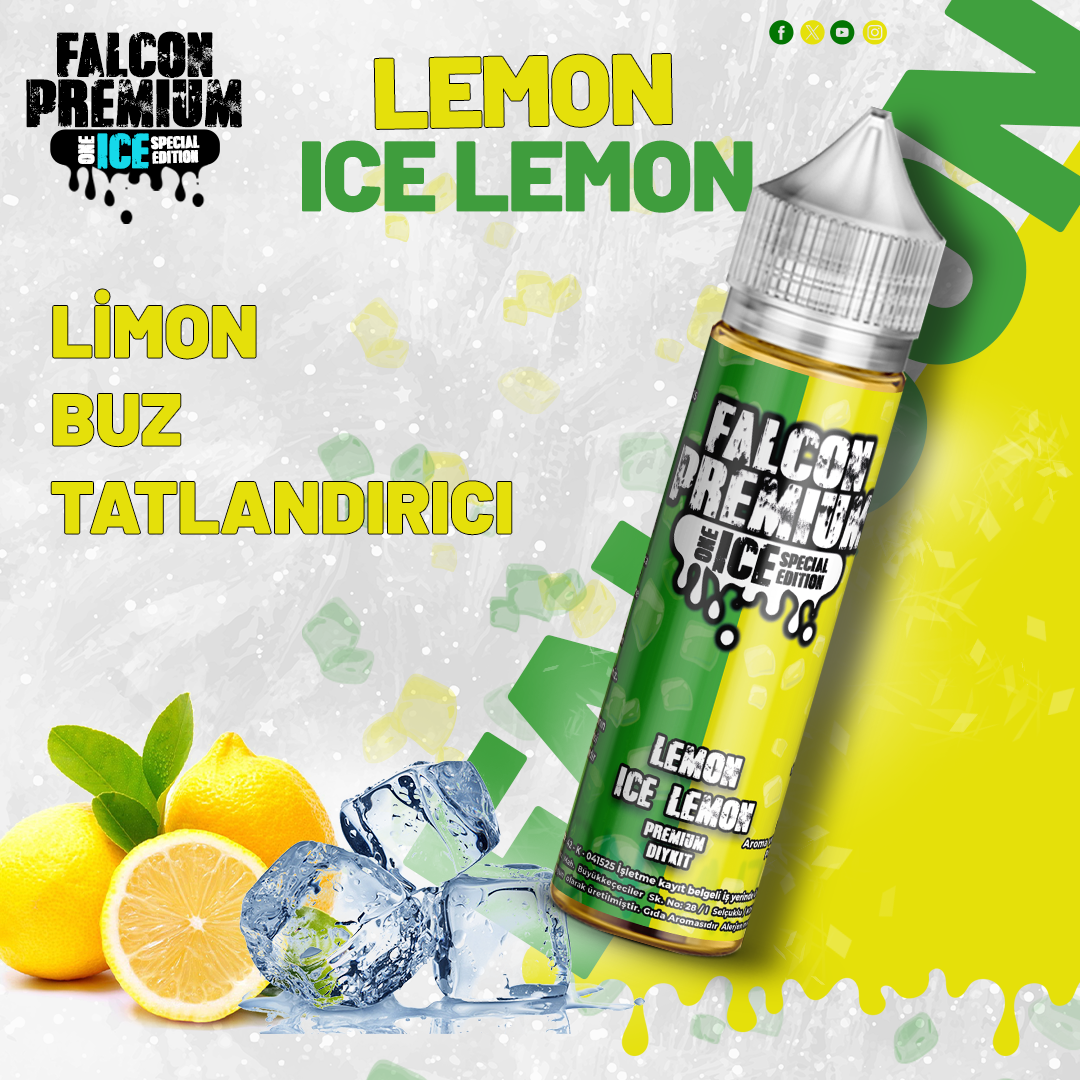 Falcon Special Edition - Lemon Ice Lemon - 60 ML Diykit