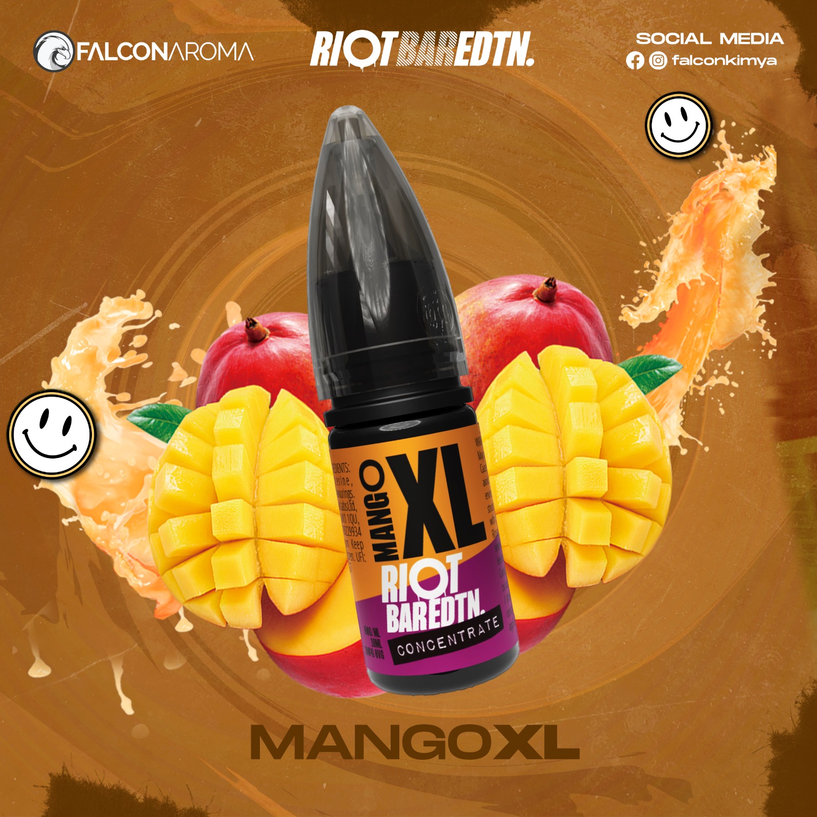 Mango Xl – Riot Bar Edtn 10 ml Orijinal Aroma