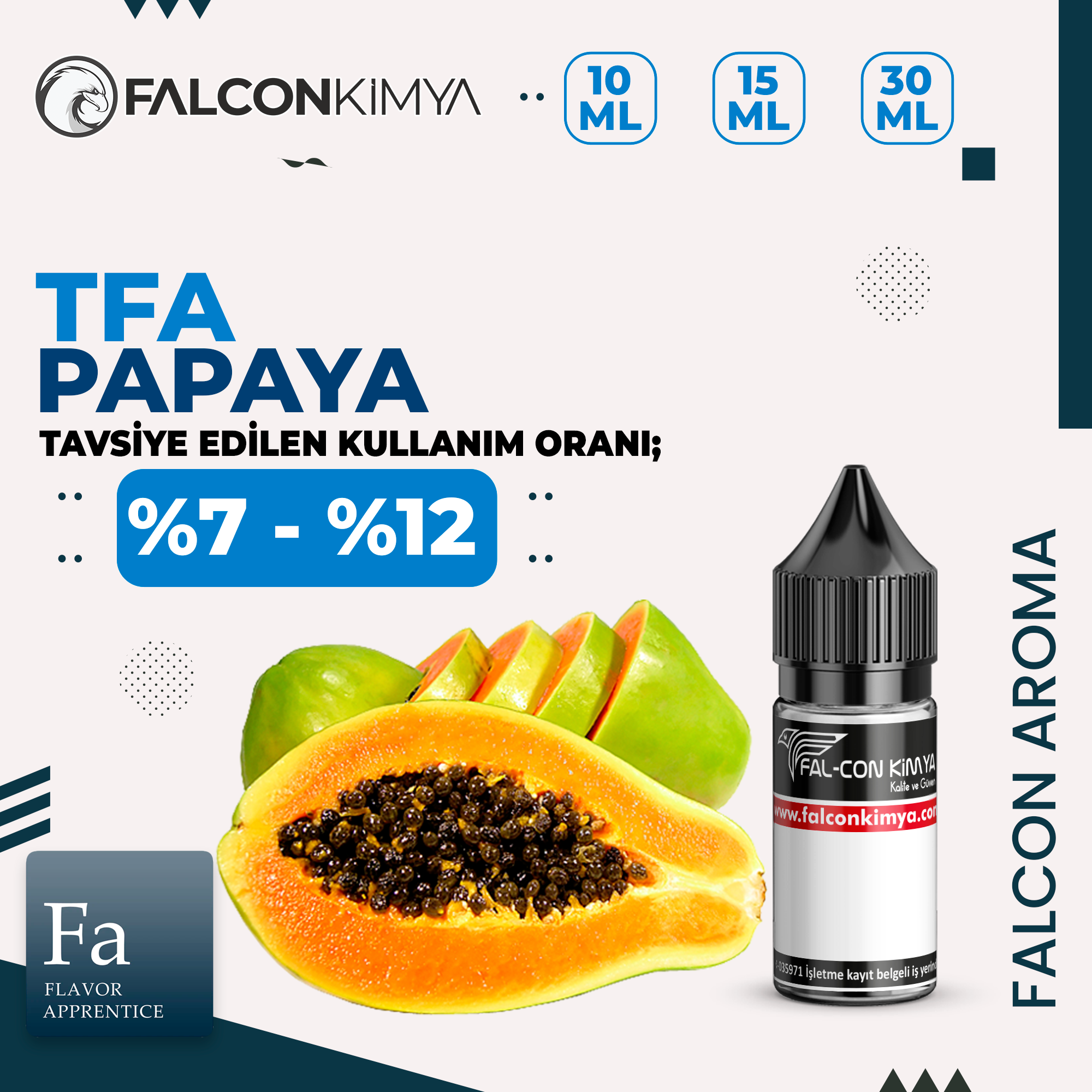 PAPAYA-TFA TFA - Papaya Aroma - Görsel 1
