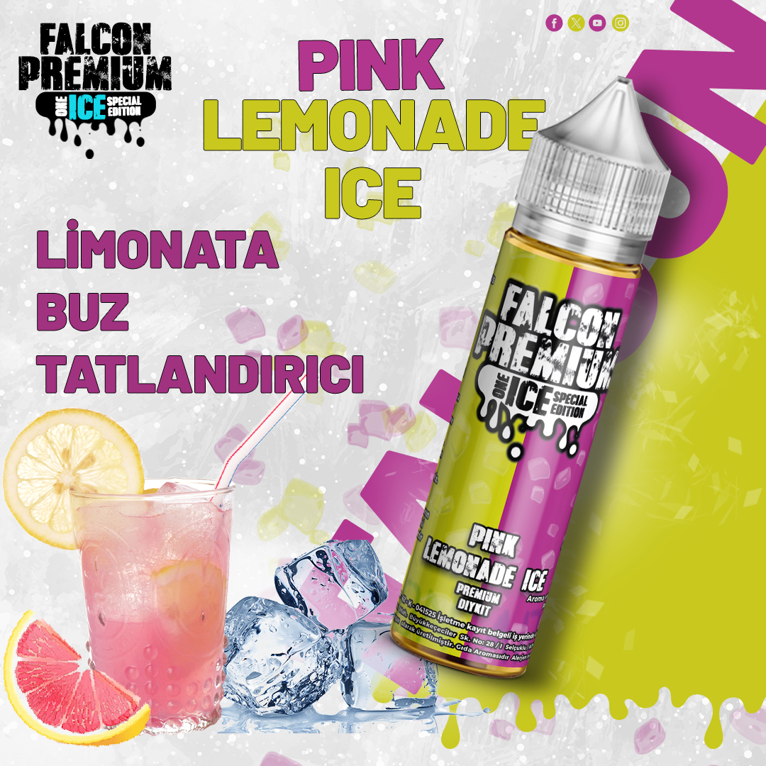 Falcon Special Edition - Pink Lemonade Ice - 60 ML Diykit
