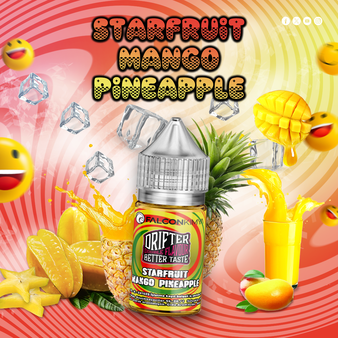STARFRUIT MANGO PINEAPPLE Drifter 2