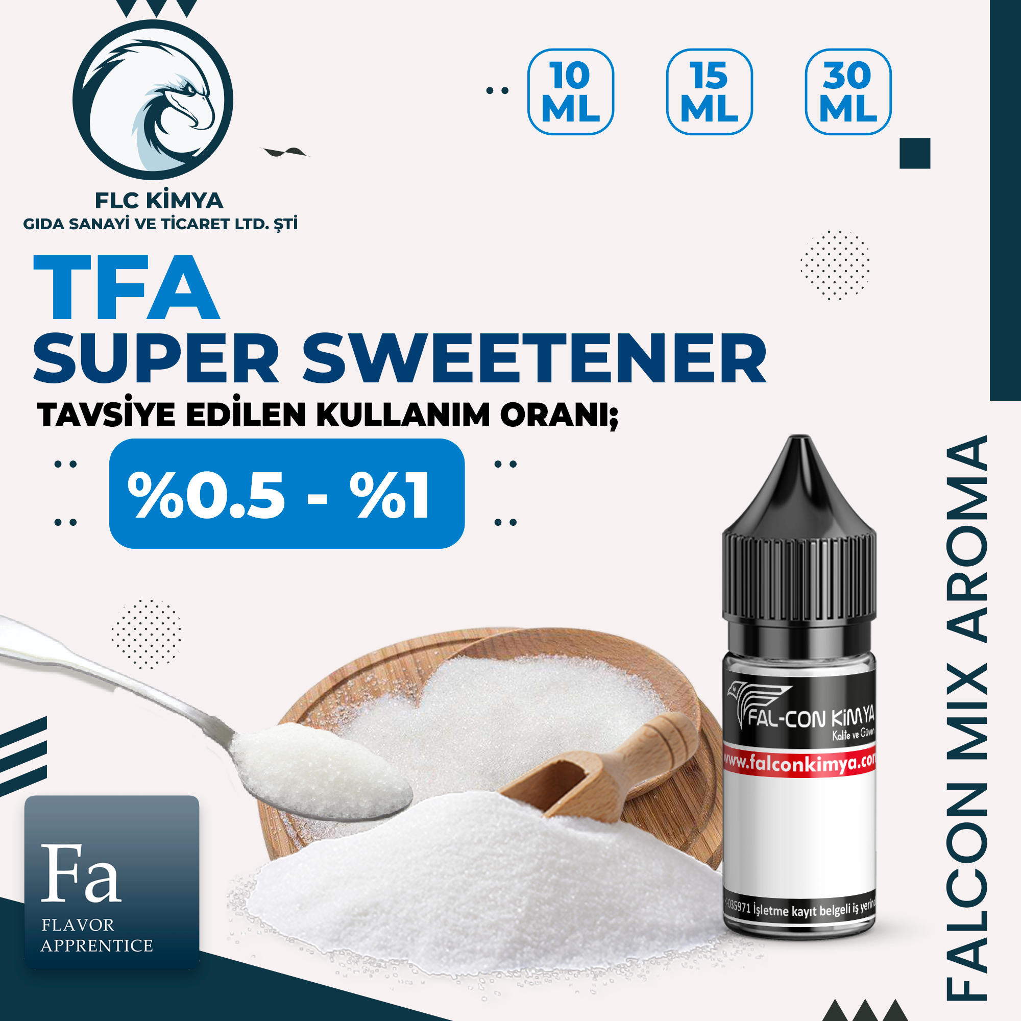 SUPER.SWEETENER-TFA Tfa - Super Sweetener (Tatlandırıcı Efektörü) - Görsel 1