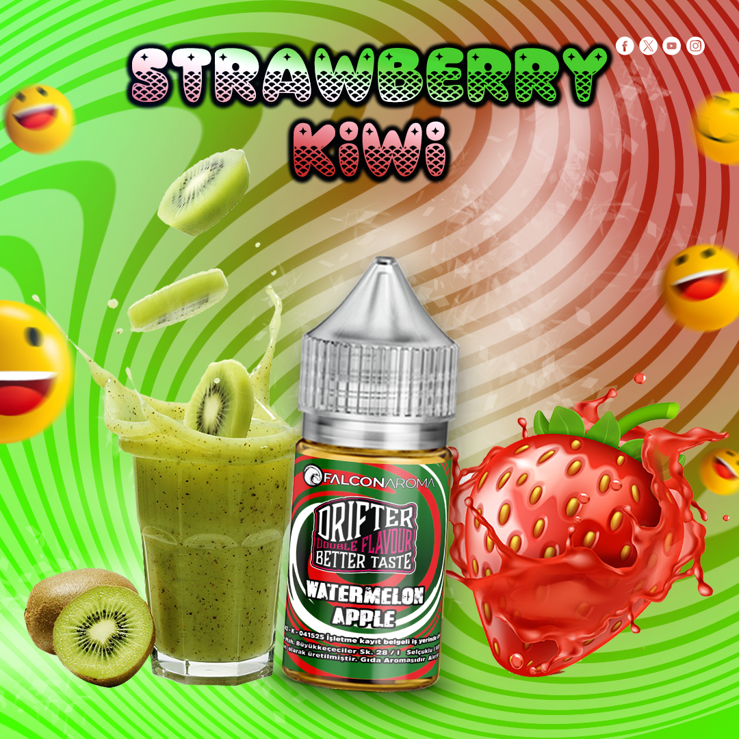 Strawberry Kiwi - Drifter Bar Aroma