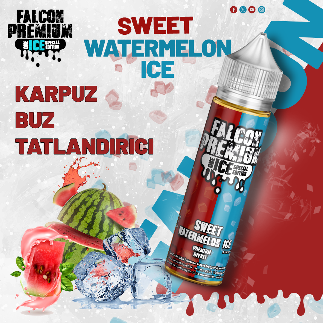 Falcon Special Edition - Sweet Watermelon Ice - 60 ML Diykit