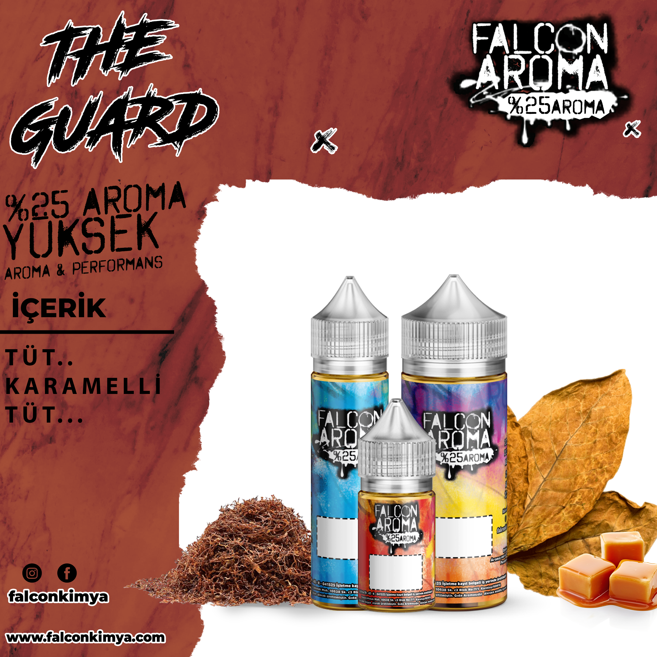 The Guard % 25 Yüksek Aroma Diykit