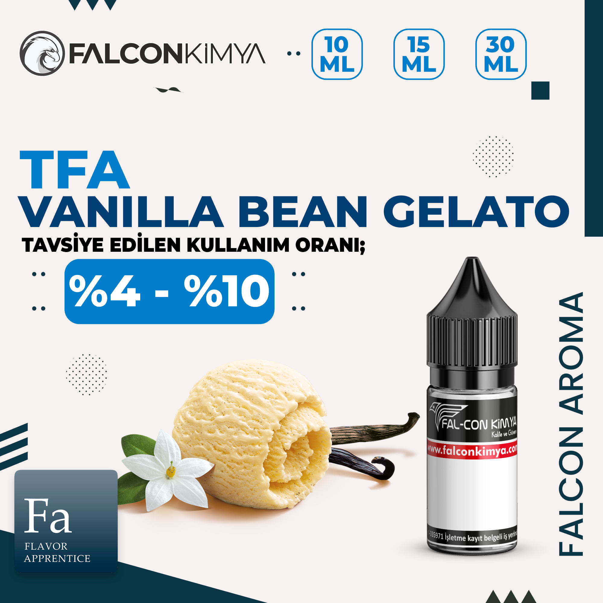 TFA - Vanilla Bean Gelato Aroma