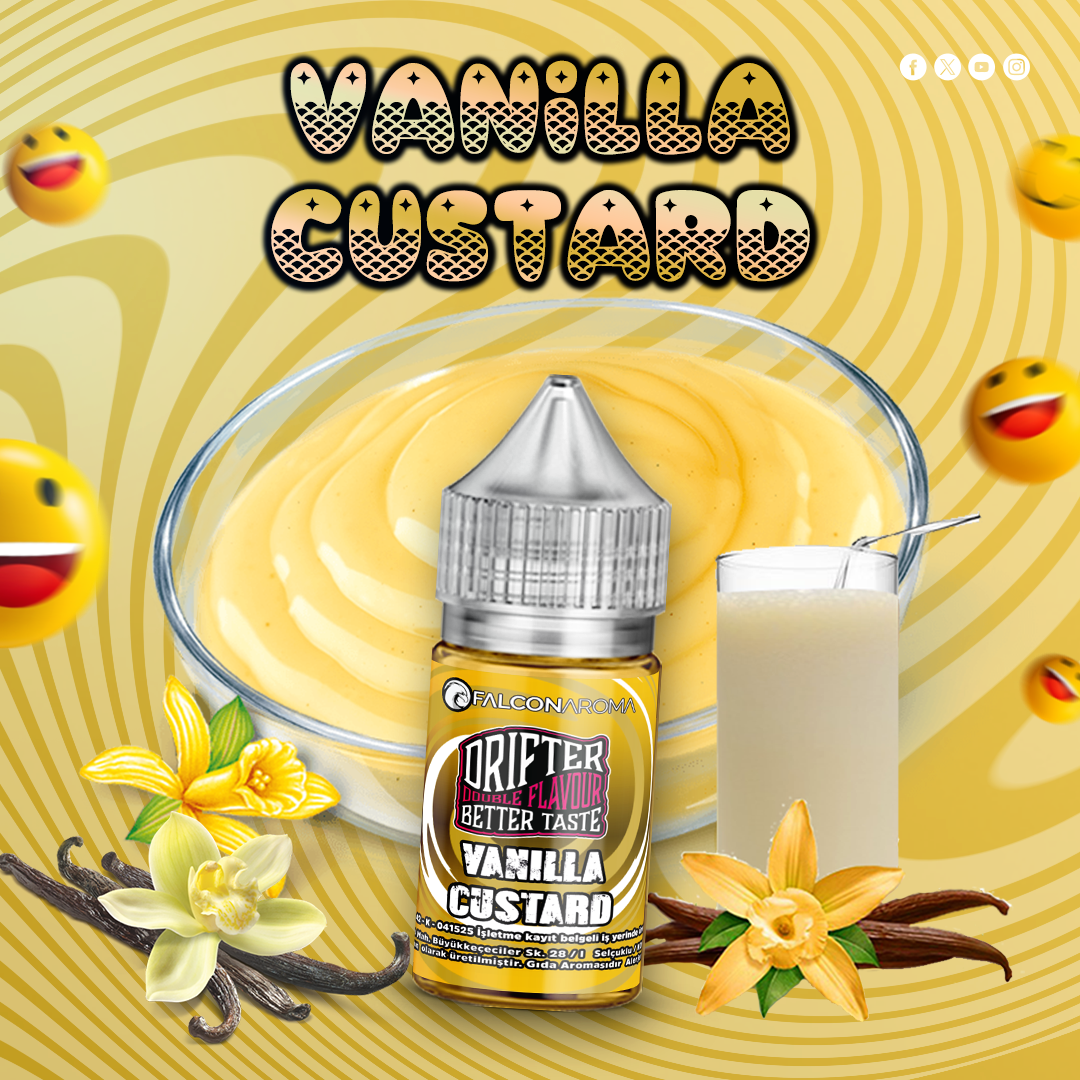 Vanilla Custard - Drifter Bar Aroma