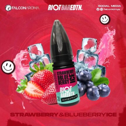 Strawberry Blueberry Ice – Riot Bar Edtn 10 ml Orijinal Aroma
